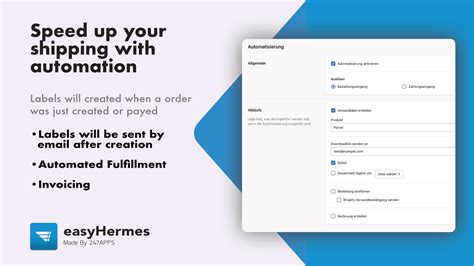 Shopify Hermes Shipping .